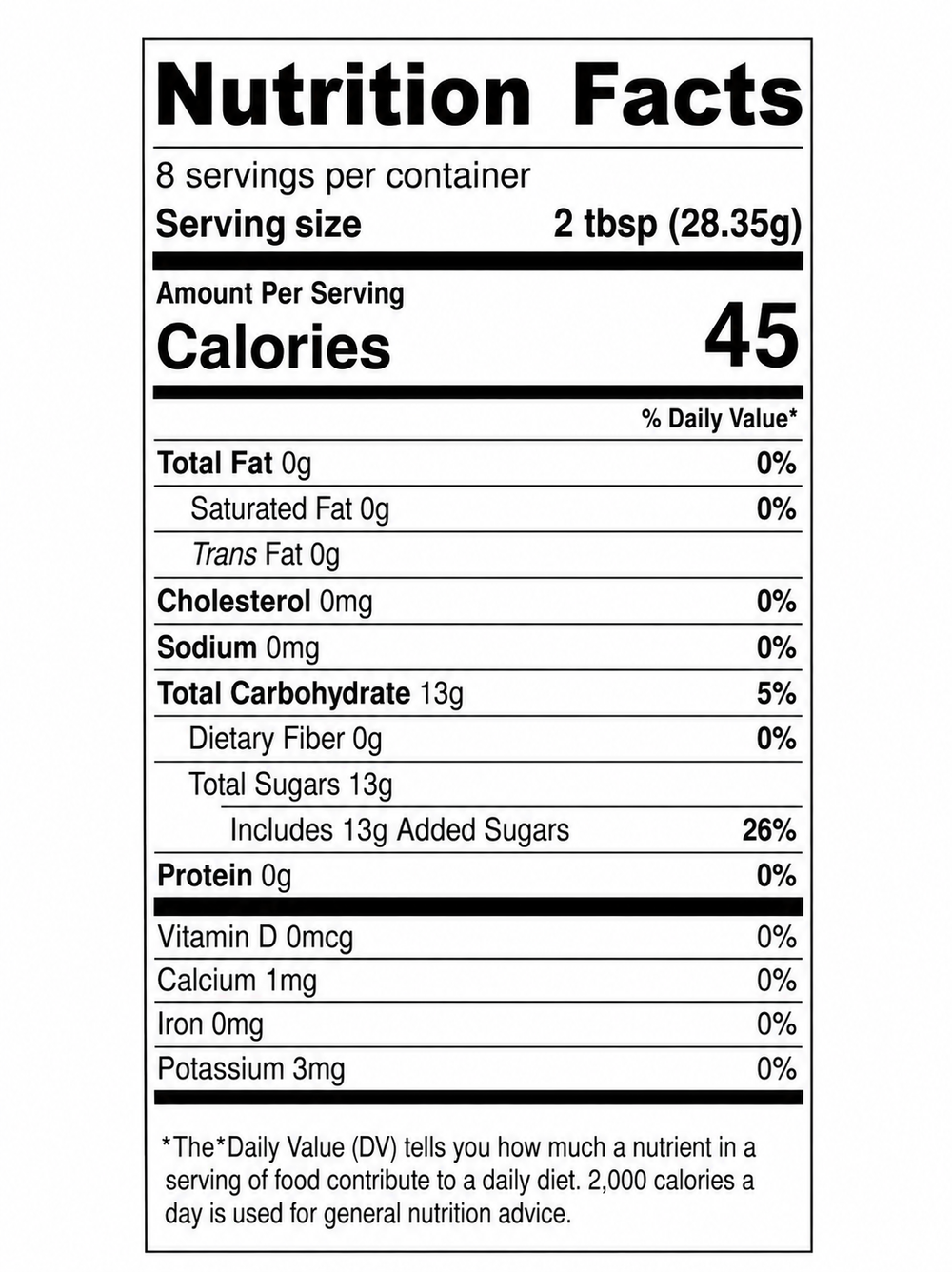 Nutrition Facts